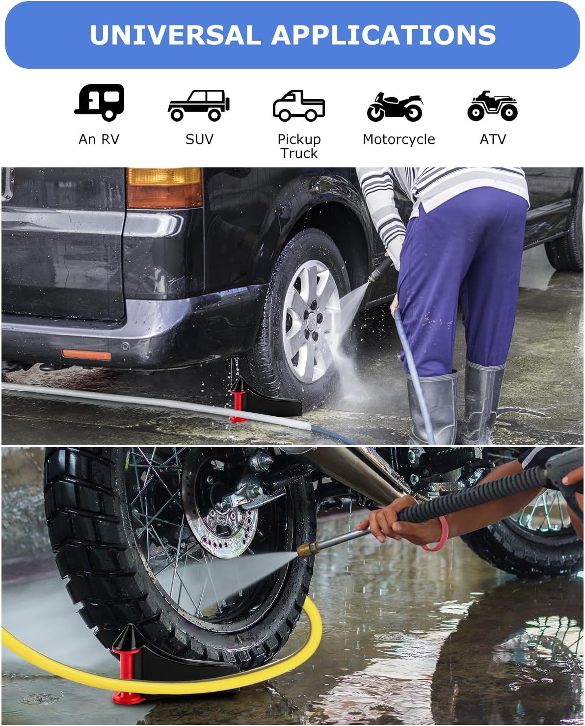 Hose Guide for Car Washing