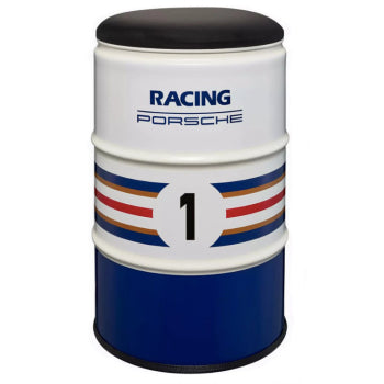 Porsche Oil Drum Stool