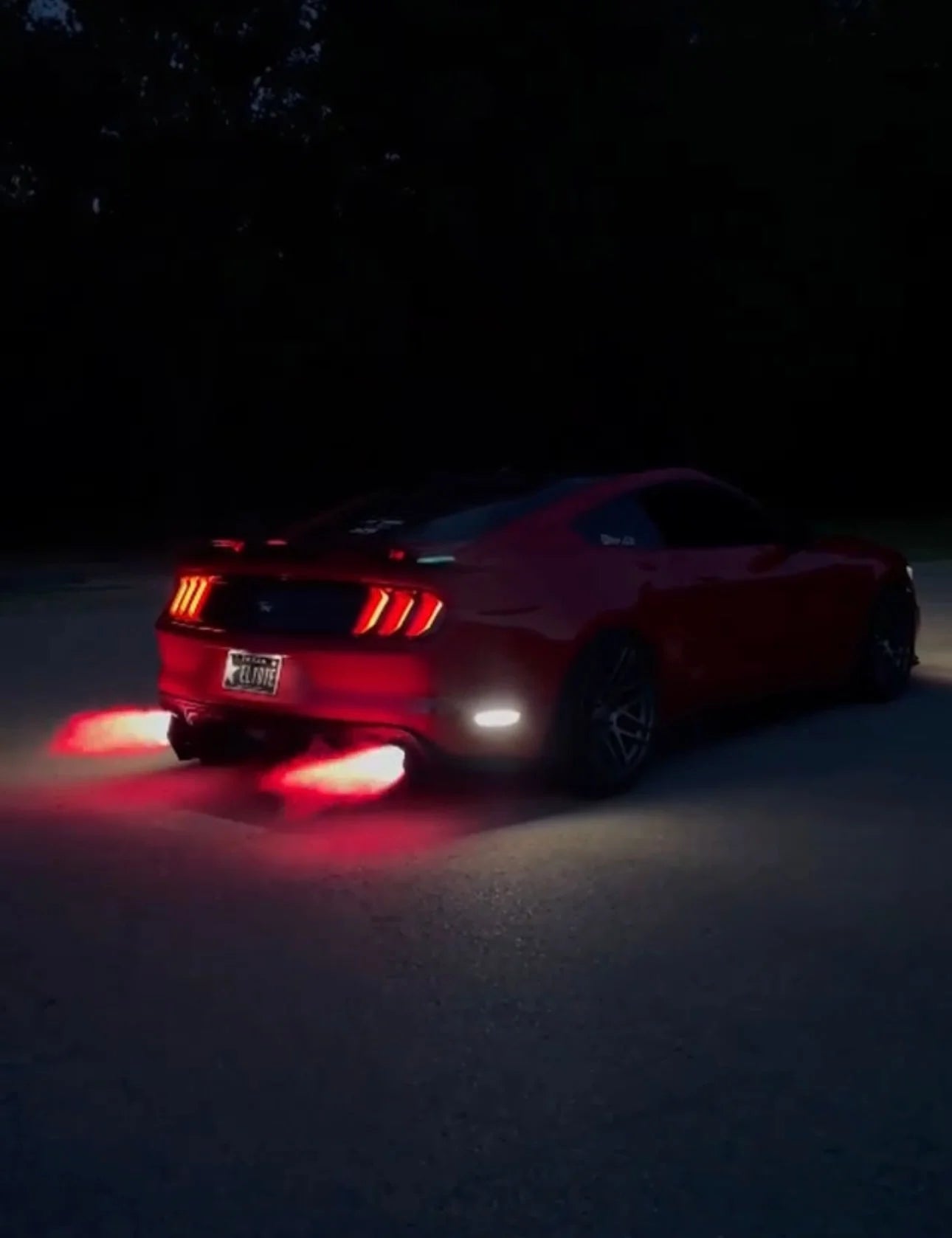 Colorful Exhaust Flame Paste