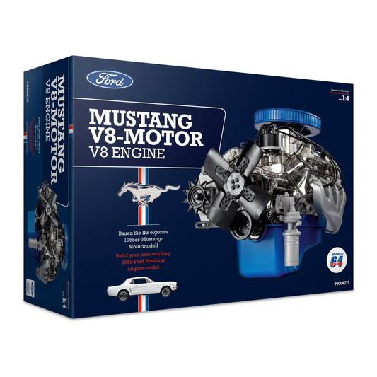 1965 Mustang V8 Engine Model Kit