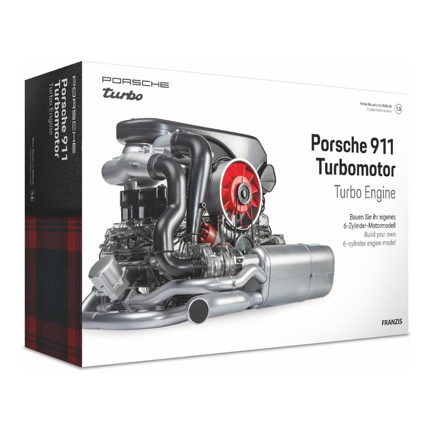 Porsche 911 Turbo Model Engine Kit