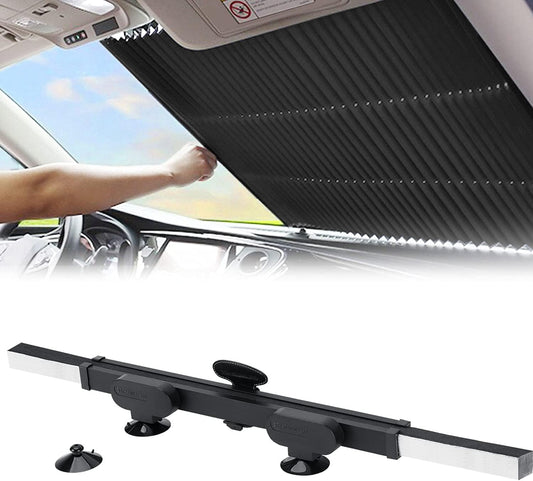 Retractable Windshield Sun Shade
