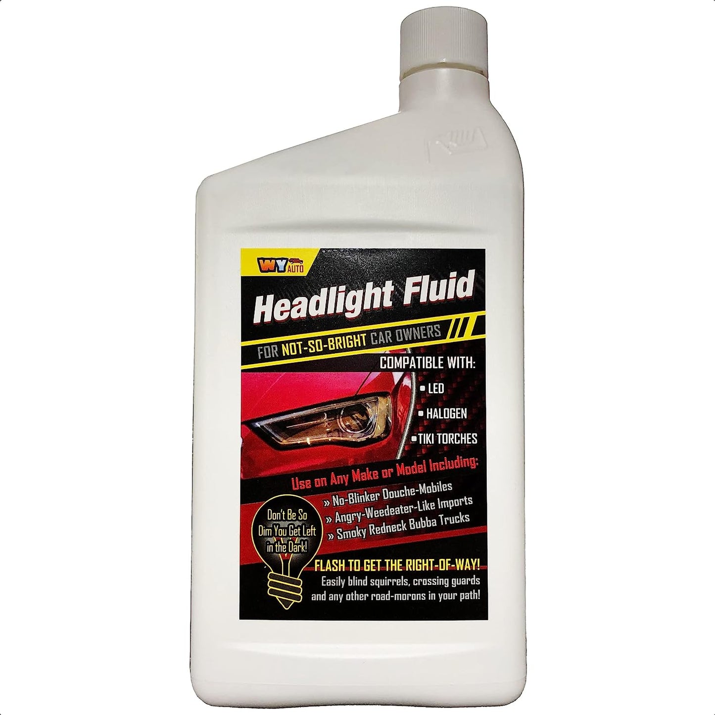 Headlight Fluid Gag Gift