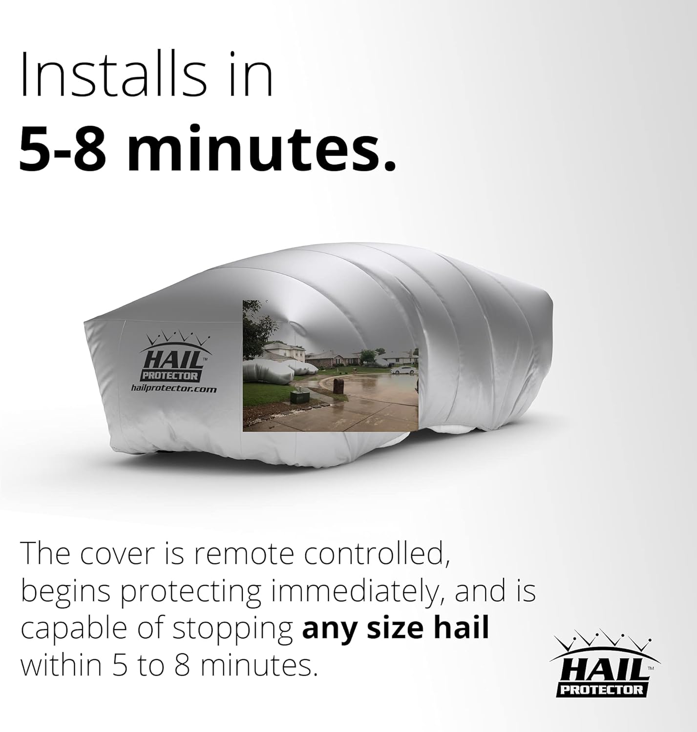Portable Hail Protection Car Cover