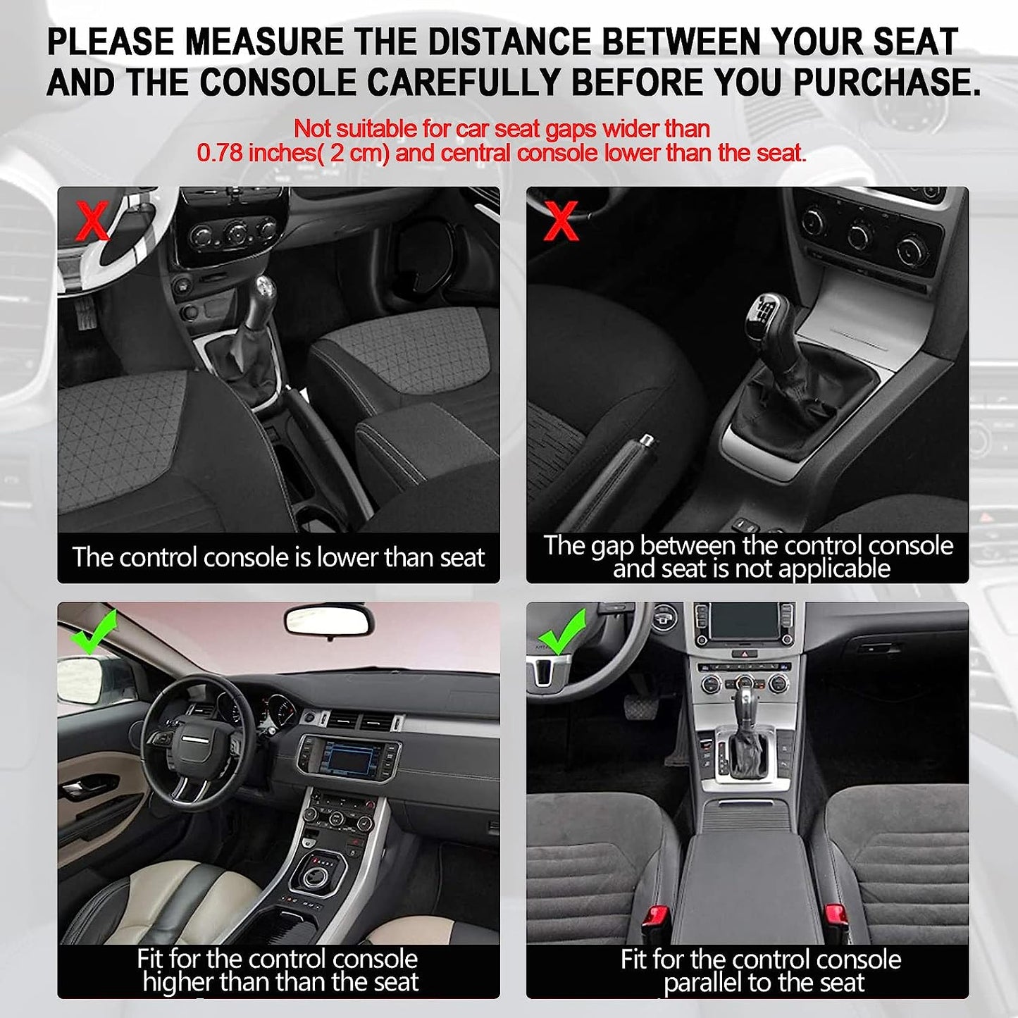 Carbon Fiber Seat Gap Filler