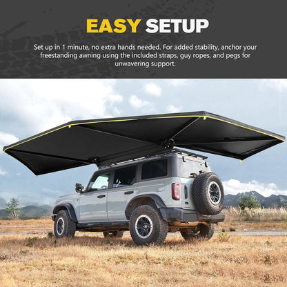 270 Degree Vehicle Awning