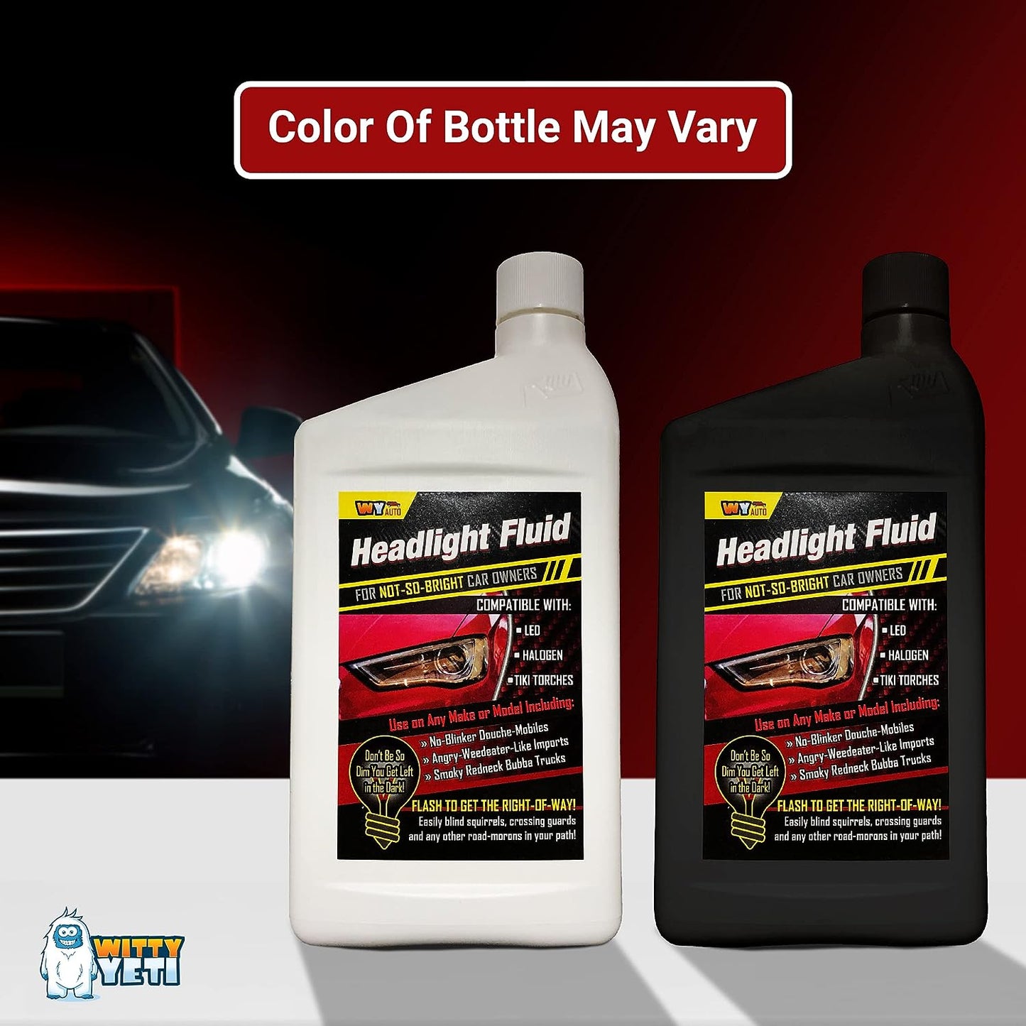 Headlight Fluid Gag Gift