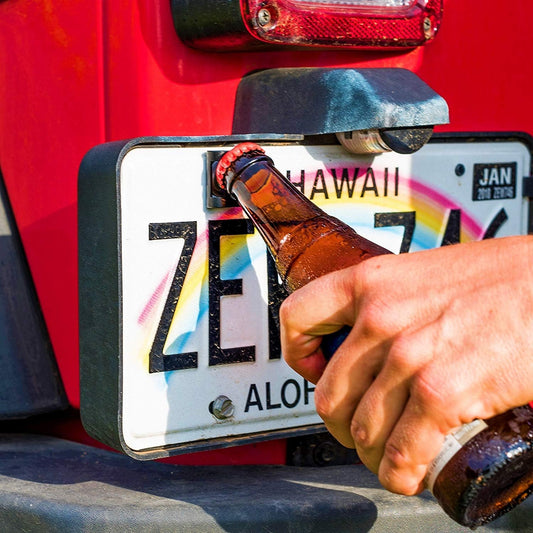 License Plate Bottle Opener