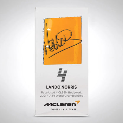 F1 Race Used Bodywork