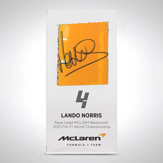 F1 Race Used Bodywork