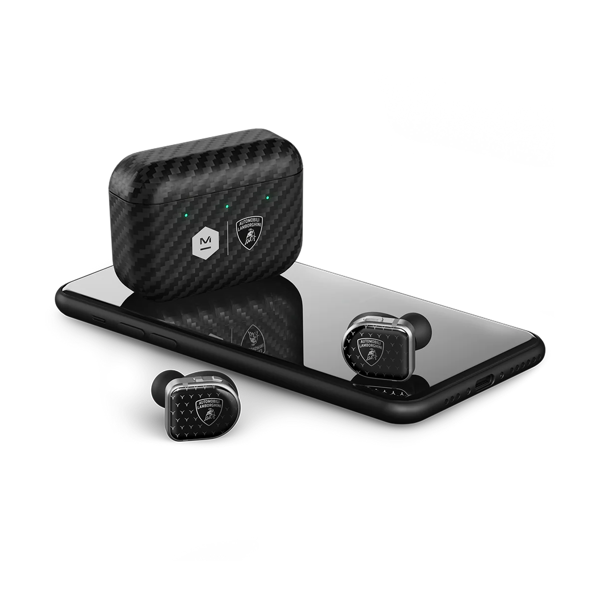 Master & Dynamic x Automobili Lamborghini Wireless Earphones