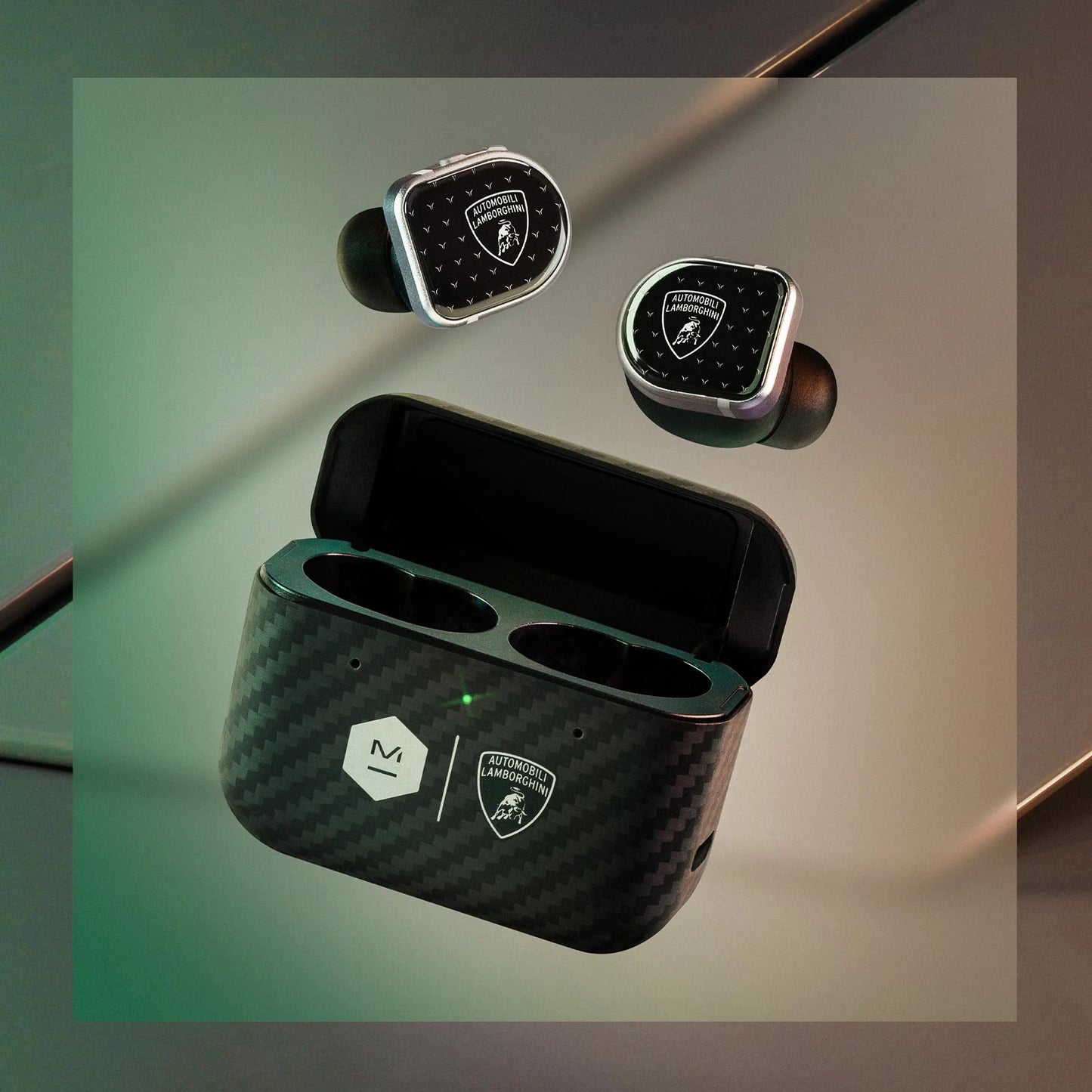 Master & Dynamic x Automobili Lamborghini Wireless Earphones