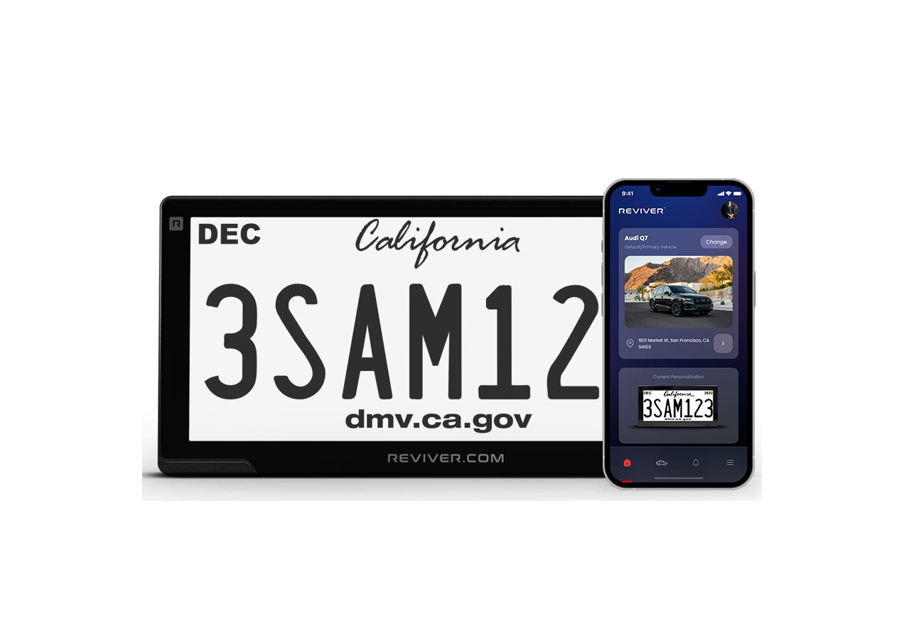 Digital License Plate