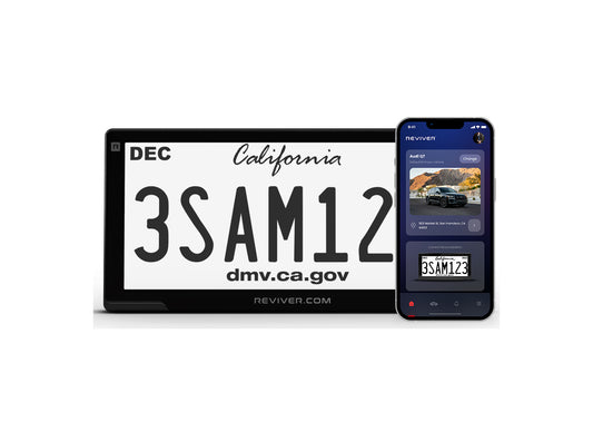 Digital License Plate