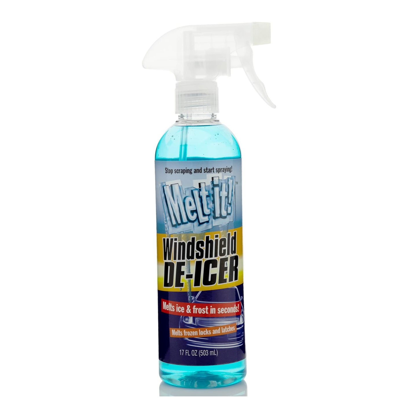 Instant Windshield De-Icer