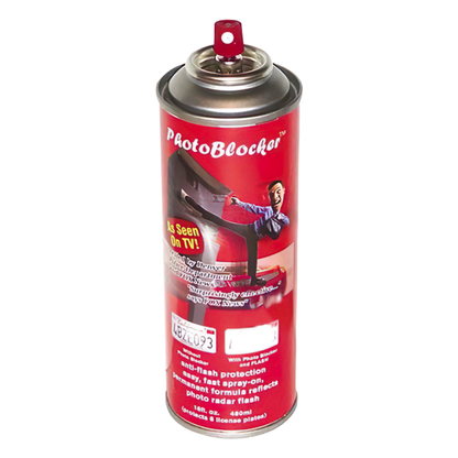 Anti Traffic Camera Spray