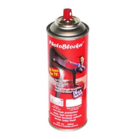 Anti Traffic Camera Spray