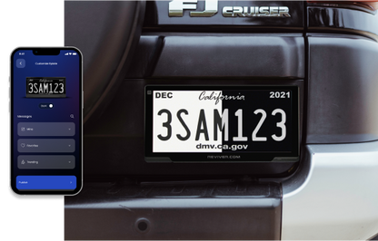 Digital License Plate