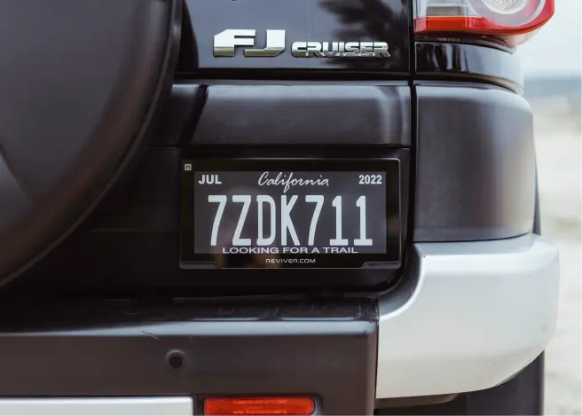 Digital License Plate