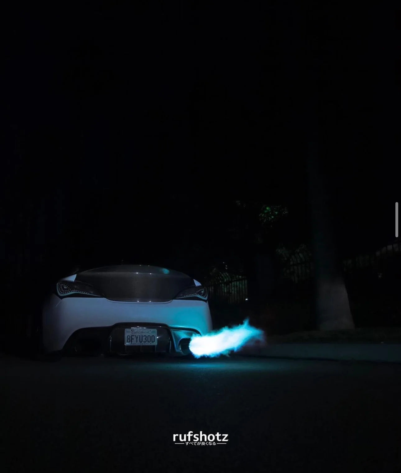 Colorful Exhaust Flame Paste