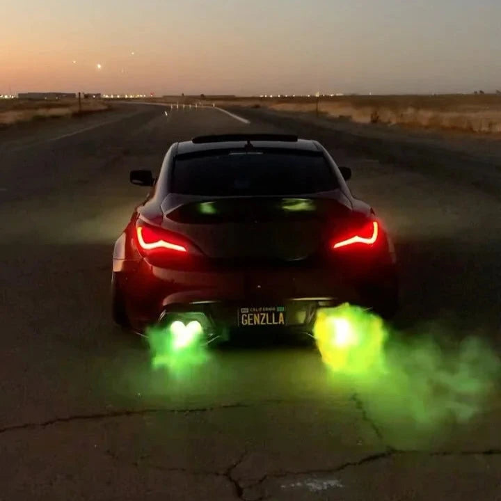 Colorful Exhaust Flame Paste