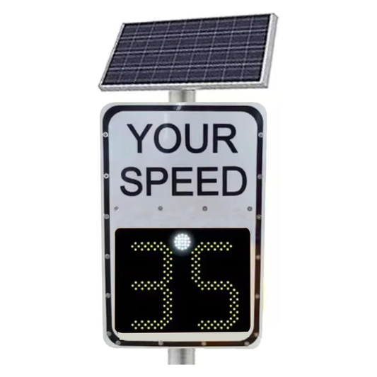 Radar Speed Limit Sign